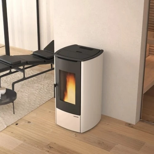 Pelletofen La Nordica Extraflame Marina Idro H11 | 14,8 KW Wasserführend 5 Pelletofen La Nordica Extraflame Marina Idro H11 | 14,8 KW Wasserführend – Bild 3