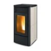 Pelletofen MCZ ALYSSA Air 6 M1 6,3 KW -Chimney Geschaft Pelletofen MCZ ALYSSA Grey 900x900
