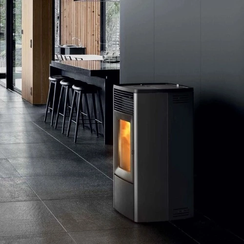 Pelletofen MCZ EGO Hydromatic 12 M2+ 11,9 KW Wasserführend 4 Pelletofen MCZ EGO Hydromatic 12 M2+ 11,9 KW Wasserführend – Bild 2