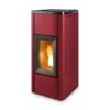 Pelletofen MCZ MIDA Air 8 S1 8,3 KW -Chimney Geschaft Pelletofen MCZ Mida Air 8 S1 Stahl Bordeaux 900x900