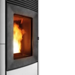 Pelletofen MCZ STAR Hydromatic 12 M2+ 11,9 KW Wasserführend -Chimney Geschaft Pelletofen MCZ STAR Detail 900x900