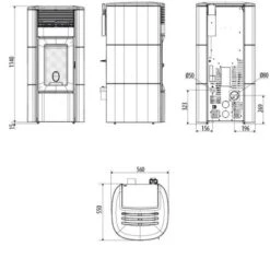 Pelletofen MCZ SUITE Air 10 M3 10 KW -Chimney Geschaft Pelletofen MCZ SUITE Air 10 M3 tb 900x900