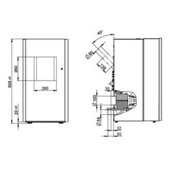 Pelletofen Wodtke Frank Water+ 8/10 KW Wasserführend -Chimney Geschaft Pelletofen Wodtke frank water teh1 2023 900x900