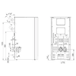 Pelletofen Wodtke Ivo.smart Water+ 8/9/13 KW Wasserführend 8 Pelletofen Wodtke Ivo.smart Water+ 8/9/13 KW Wasserführend -Chimney Geschaft Pelletofen Wodtke ivo smart water plus wasserfuehrend zeichnung 900x900