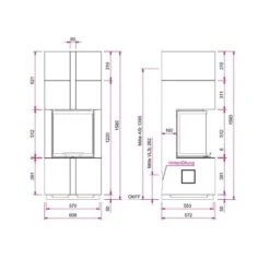 Kaminbausatz CAMINA S16 4 KW Speicheranlage 7 Kaminbausatz CAMINA S16 4 KW Speicheranlage -Chimney Geschaft S16tTb6lSy0h8SX511 900x900