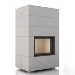 Kaminbausatz Brunner BSK 08 Stilkamin 11 KW, Drehtür