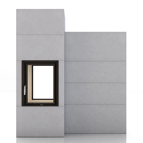 Kaminbausatz Brunner BSO 03 | 9 KW, Drehtür/Drehtür, Tunnel 4 Kaminbausatz Brunner BSO 03 | 9 KW, Drehtür/Drehtür, Tunnel – Bild 2