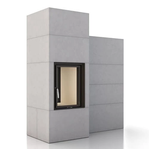 Kaminbausatz Brunner BSO 03 | 9 KW, Drehtür/Drehtür, Tunnel 5 Kaminbausatz Brunner BSO 03 | 9 KW, Drehtür/Drehtür, Tunnel – Bild 3