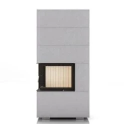 Kaminbausatz Brunner BSK 12, Eckkamin 7 KW, Drehtür -Chimney Geschaft SET213022 Front 900x900
