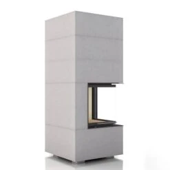 Kaminbausatz Brunner BSK 01, Eckkamin 10 KW, Schiebetür -Chimney Geschaft SET213043 Left 900x900