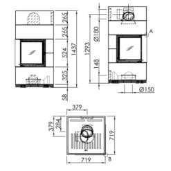 Kaminbausatz SPARTHERM SIM Mini 2LRh 7 KW Schiebetür 7 Kaminbausatz SPARTHERM SIM Mini 2LRh 7 KW Schiebetür -Chimney Geschaft SIM Mini 2LRh 1 2 900x900