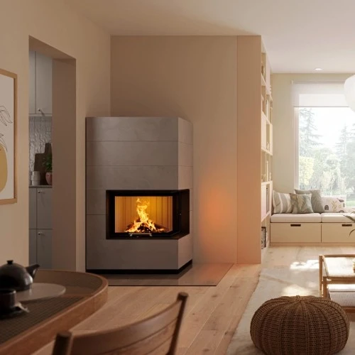 Kaminbausatz SPARTHERM SIM Varia 2R-55h H2O 7, KW Schiebetür, Wasserführend 4 Kaminbausatz SPARTHERM SIM Varia 2R-55h H2O 7, KW Schiebetür, Wasserführend – Bild 2