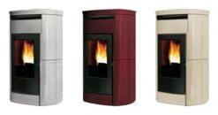 Pelletofen Edilkamin Kira2 H 18 Up 19,2 KW Wasserführend -Chimney Geschaft edilkamin kira h 900x900