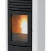 Pelletofen MCZ CLIO Hydro 23 S2 22,4 KW Wasserführend -Chimney Geschaft mcz clio hydro weiss 900x900