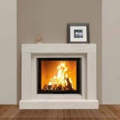 Kaminbausatz CAMINA N28 9 KW Naturstein-Anlage -Chimney Geschaft n28 900x900