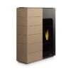 Pelletofen PALAZZETTI Ecofire Ginger 9 KW -Chimney Geschaft palazzetti ecofire ginger cafelatte 900x900