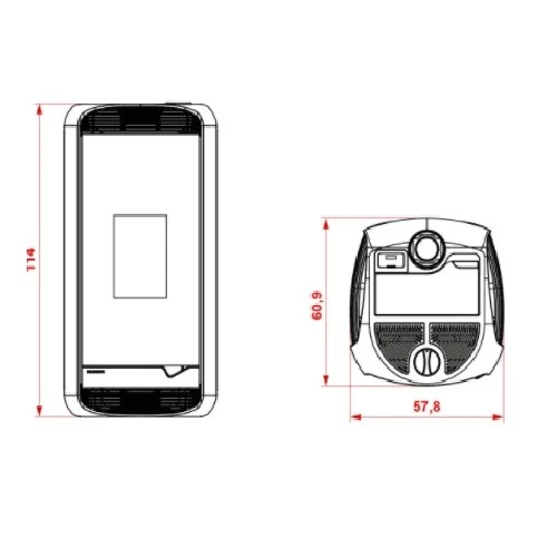 Pelletofen PALAZZETTI Ecofire Meghan US 9kW 5 Pelletofen PALAZZETTI Ecofire Meghan US 9kW – Bild 3