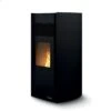 Pelletofen Palazzetti Ecofire Milù 8 KW -Chimney Geschaft pelletofen palazzetti milu schwarz 900x900